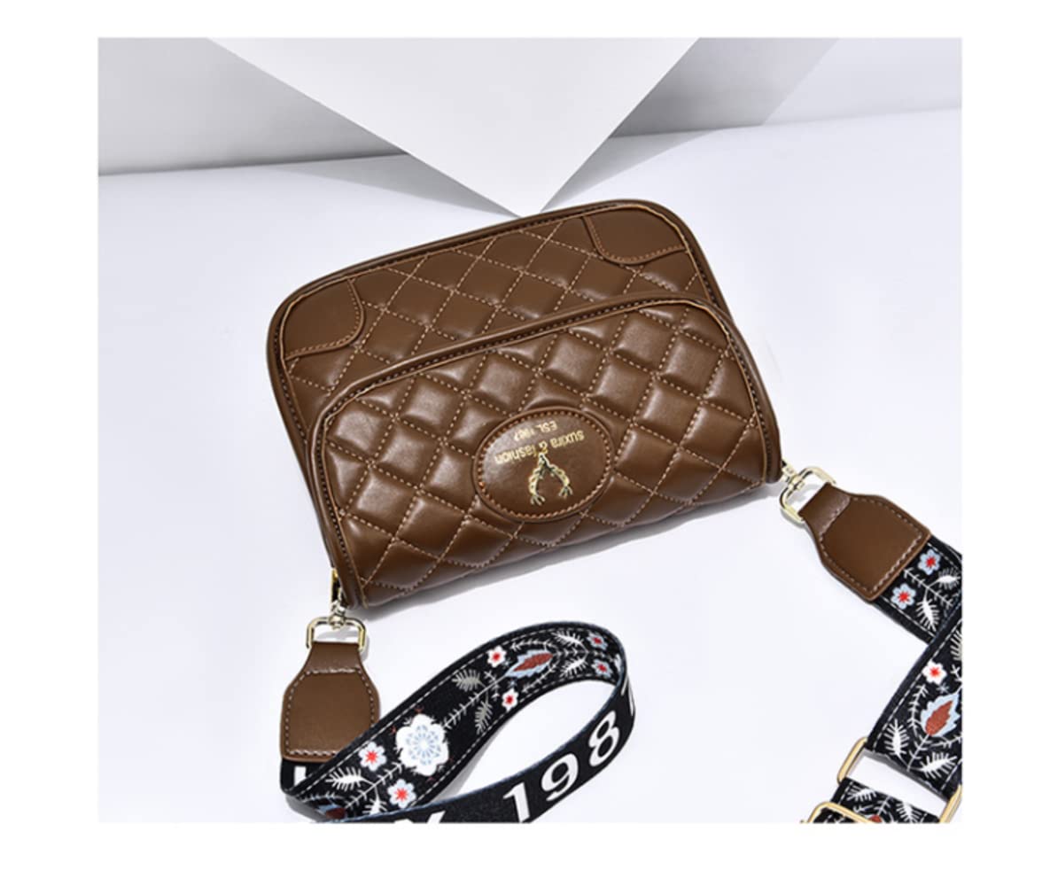 Hanbella Small Crossbody Bags for Women & Girls - Stylish PU Leather Purse Handbag with Wristlet Strap | Perfect for Everyday Use, Shopping, Travel & Parties
