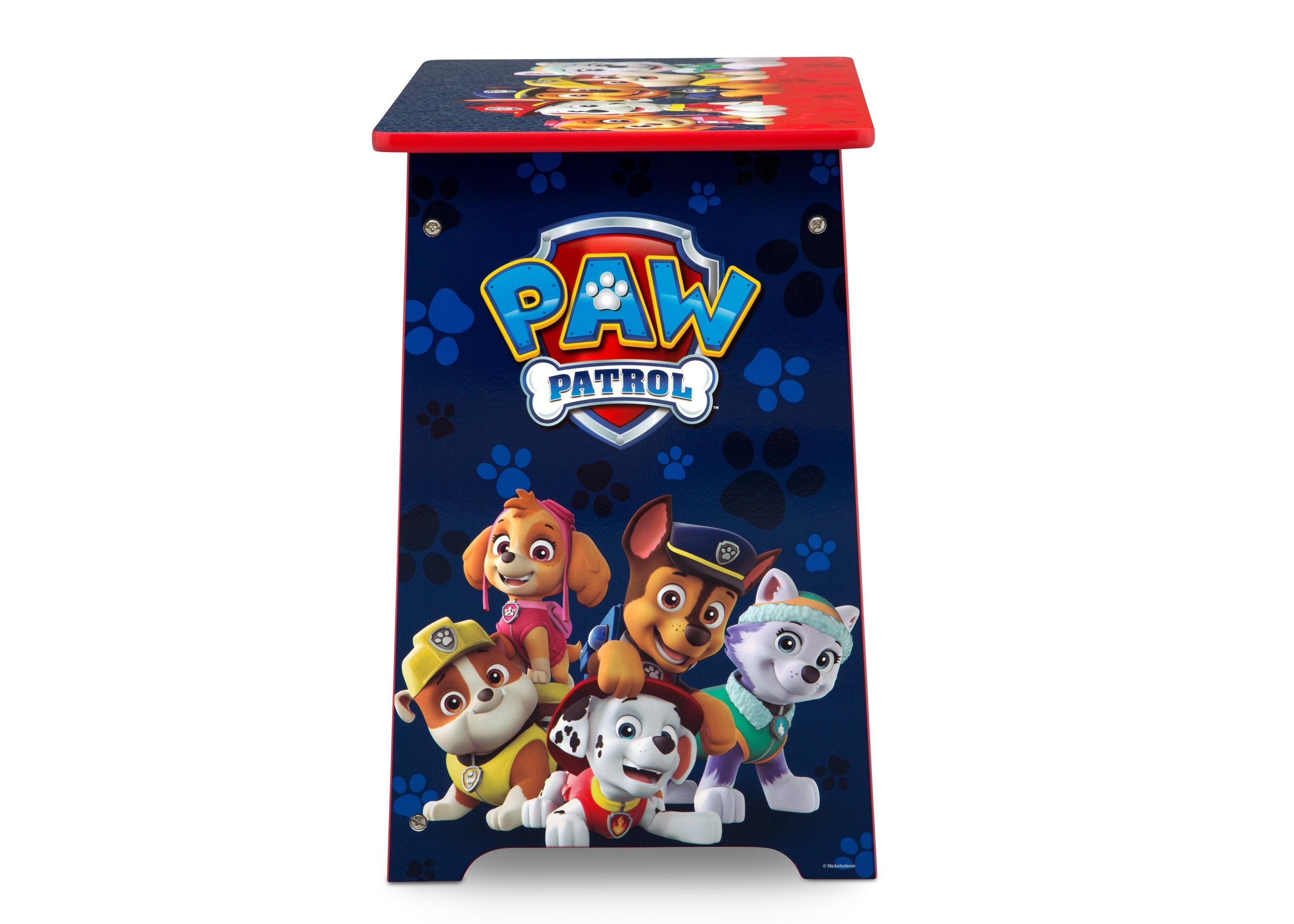 PAW Patrol Kids Wooden Desk and Chair Set - Study & Play Furniture for Children's Room, Perfect for Homework, Drawing & Creative Activities