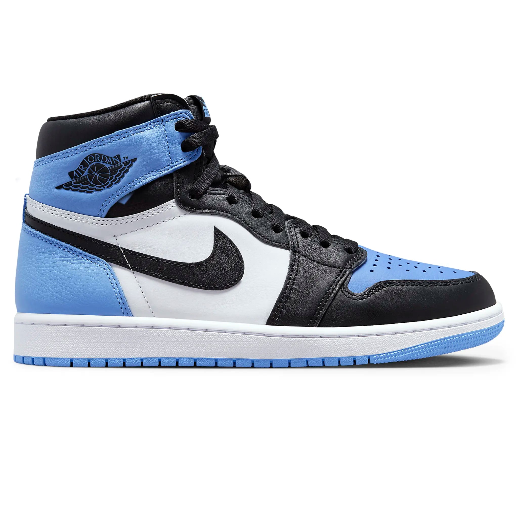 Air Jordan 1 Retro High OG UNC Toe - Men's Basketball Shoes - Classic Blue & White Sneakers for Streetwear & Casual Wear