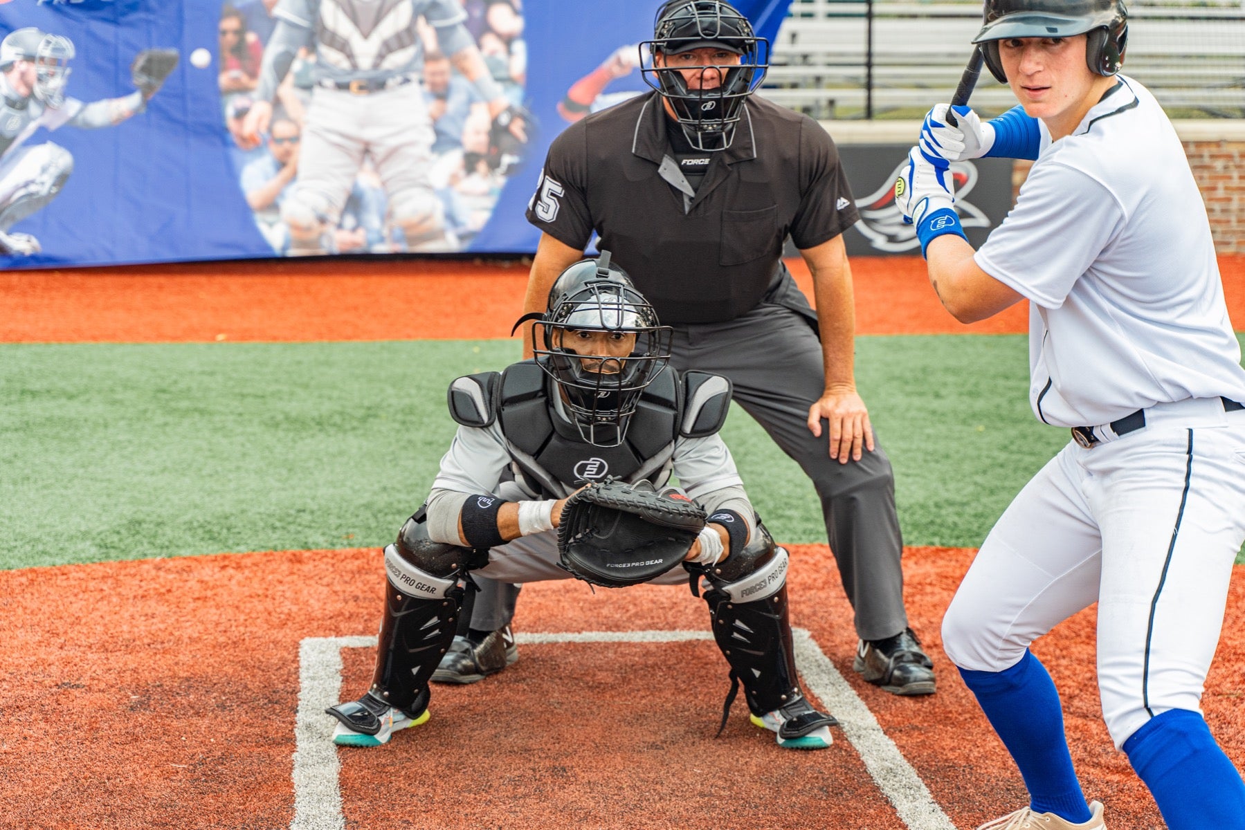 Force3 Traditional Defender Baseball Catcher Mask - Lightweight & Durable for Baseball, Softball, and Fastpitch Players - Perfect for Training, Games, and Practice Sessions