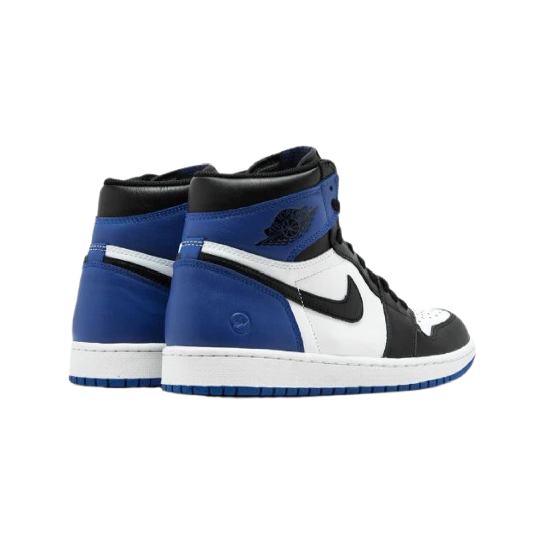 Fragment x Air Jordan 1 High Retro OG Black/White/Royal Blue Sneakers - Men's Basketball Shoes for Streetwear & Collectors