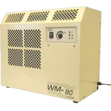EBAC WM80 Wall Mounted Dehumidifier - 70 Pint Capacity, Energy Efficient, Quiet Operation for Basements, Bathrooms & Large Rooms - Perfect for Home, Office and Commercial Use
