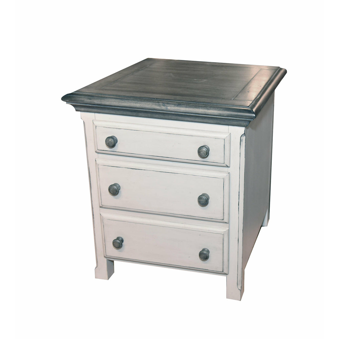 Cranes Beach File Cabinet End Table - Stylish Storage Side Table for Living Room, Bedroom & Office - Perfect for Organizing Documents, Magazines & Home Decor