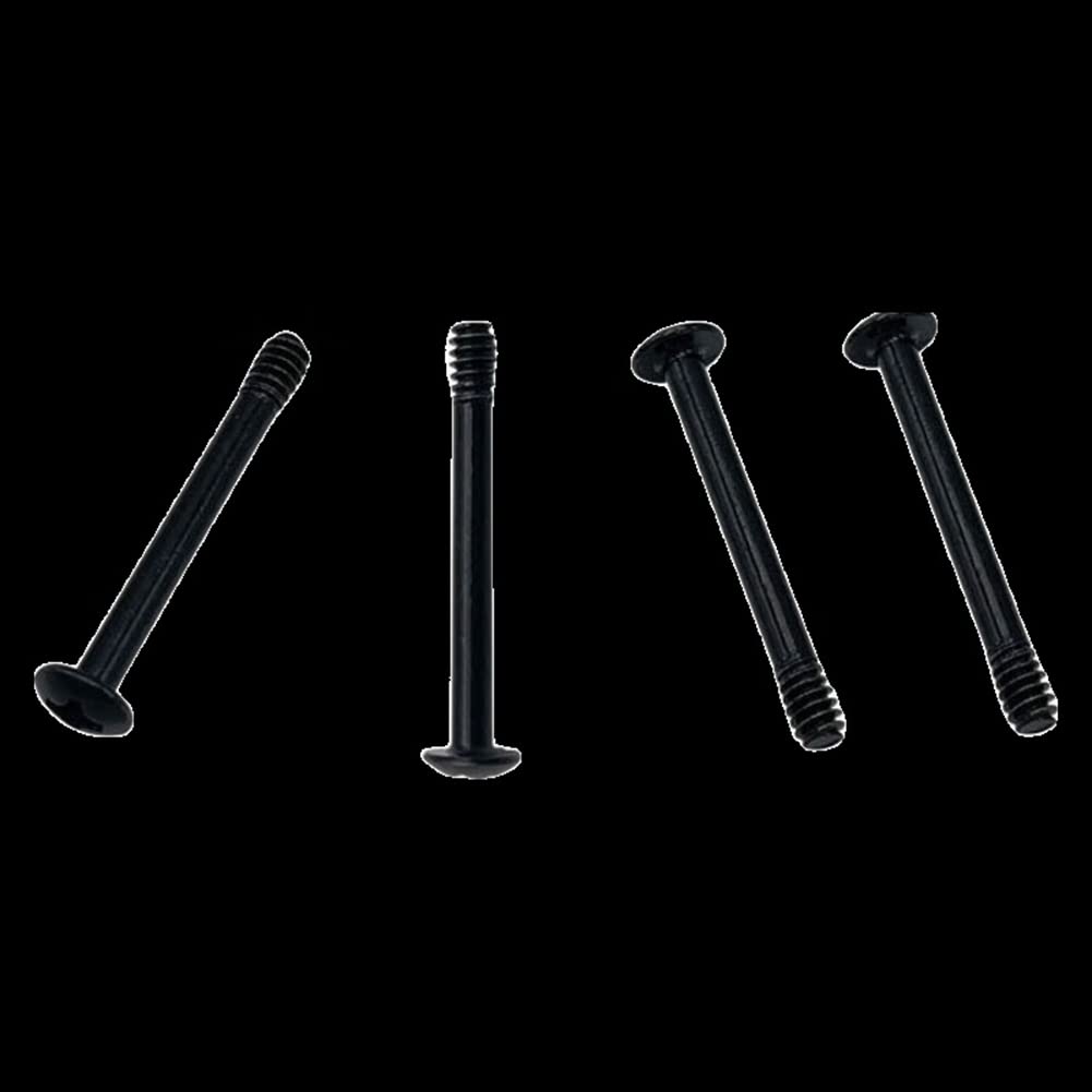 Bdukbduk 25Pcs 6-32x30mm Extended Round Head Mounting Screws for PC Cooling Fans - Computer Case & Video Card Installation Hardware | Perfect for DIY PC Builds, Case Mods, and Component Upgrades