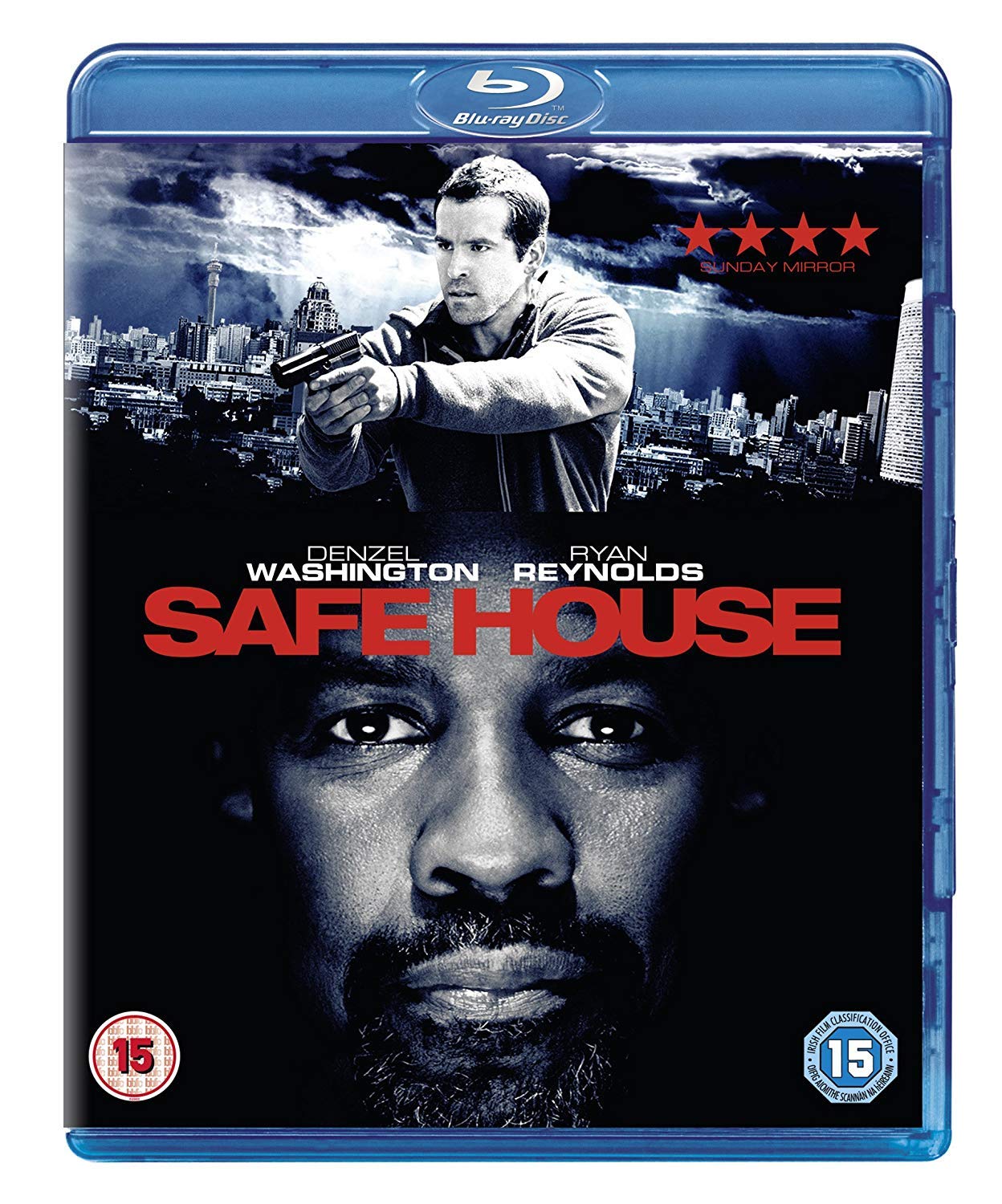 Safe House [Blu-ray] - Action Thriller Movie Starring Denzel Washington - Perfect for Movie Nights & Home Theater Entertainment