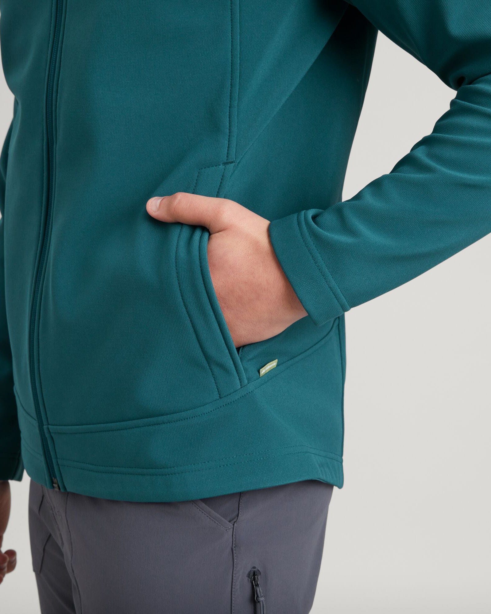 Men's Arbury Jacket - Waterproof Windbreaker with Hood, Lightweight Outdoor Deep Lagoon Blue - Perfect for Hiking, Camping & Travel