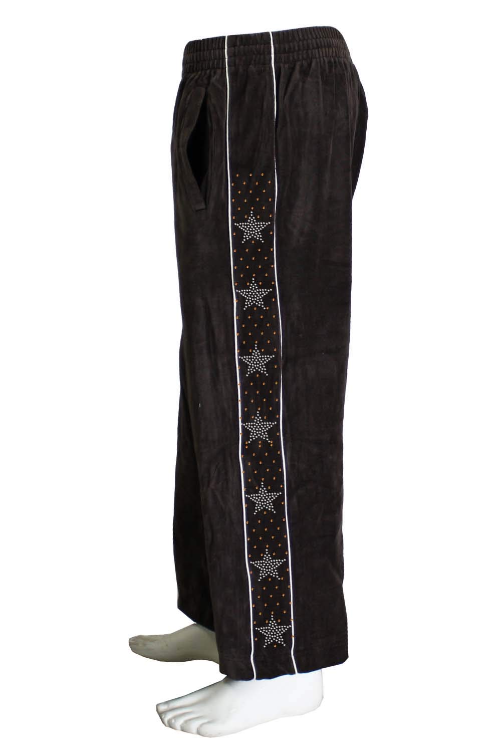 Men's Bling Bling Sweatsedo Tracksuit - Stylish Rhinestone Jogging Suit for Casual Wear, Gym & Party Outfits