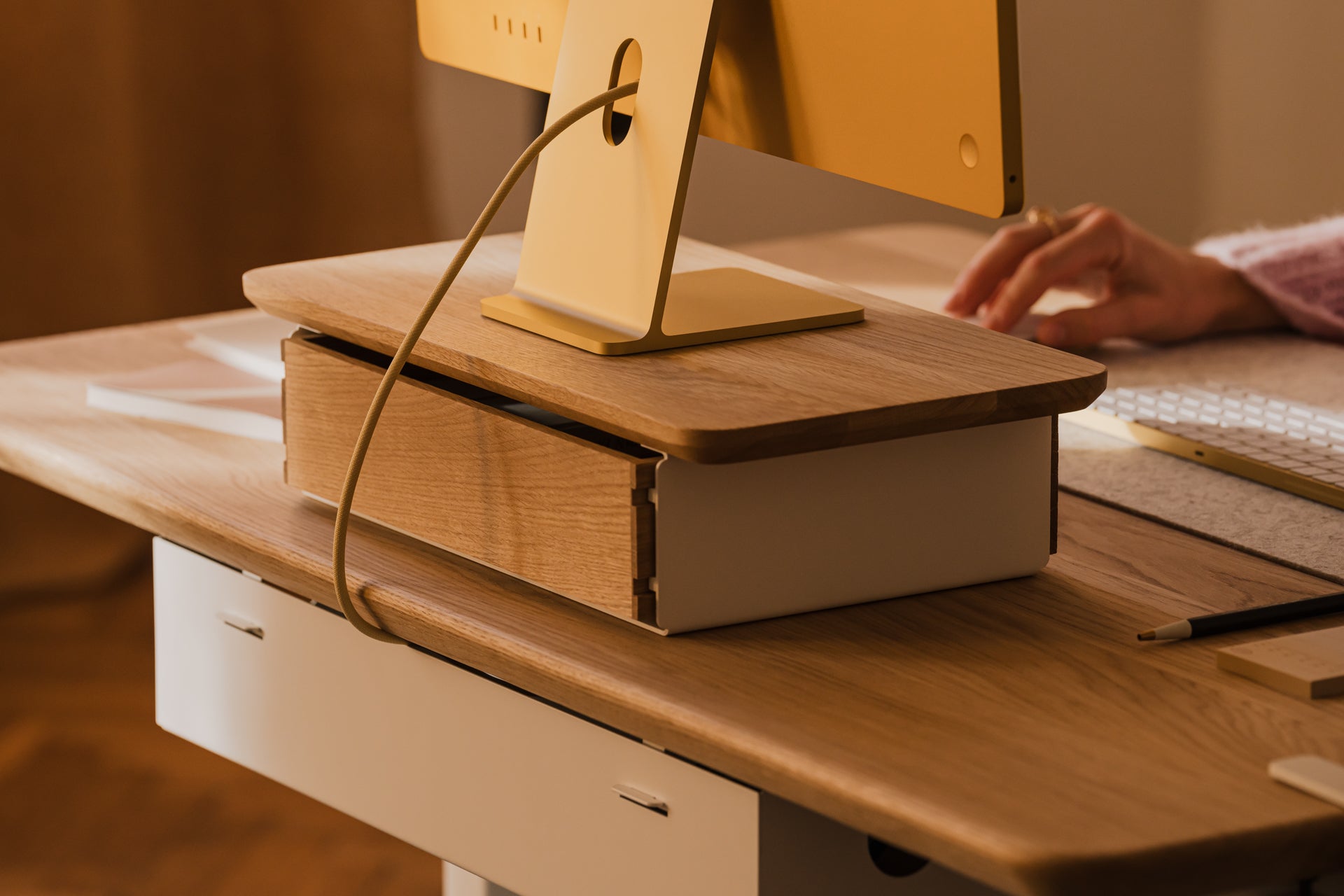 Mini Desk Shelf Organizer - Compact Storage Solution for Office, Home & Dorm Room - Perfect for Books, Supplies & Decor