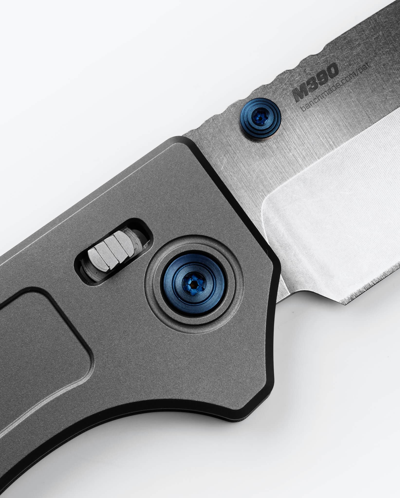 Narrows™ Gray Titanium Drop Point Knife - Premium EDC Folding Pocket Knife for Outdoor Camping, Hiking & Survival Gear