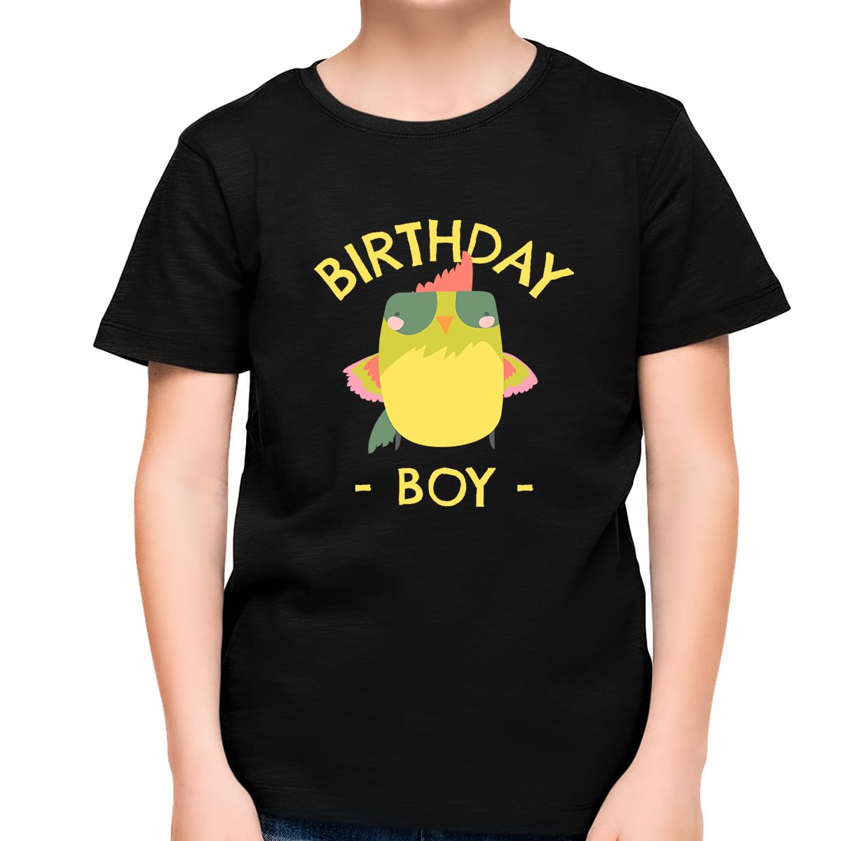 Adorable Parrot Birthday Shirt for Boys - Fun Kids Birthday Party Outfit - Perfect for Birthday Celebrations, Photo Shoots & Special Occasions