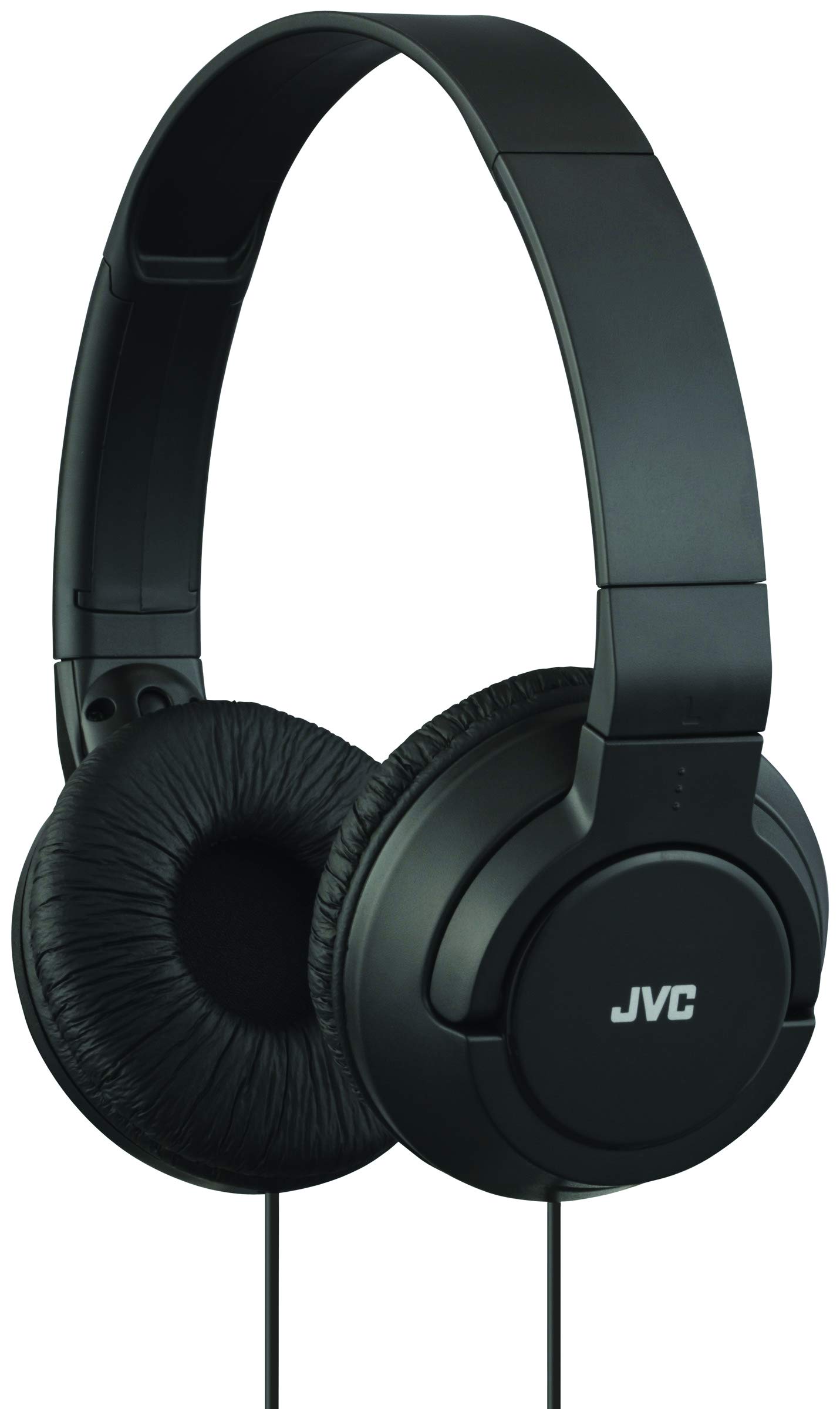 JVC HAS180B On-Ear Headphones with Crystal Clear Sound, Comfortable Fit & Noise Isolation - Perfect for Commuting, Gaming & Music Listening (Black)