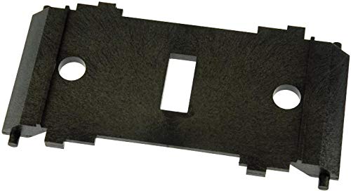 CH1331 Black Thermoplastic Connector Accessories Cover - 25 Pack - Durable Protection for Electrical Wiring, Automotive & Industrial Applications
