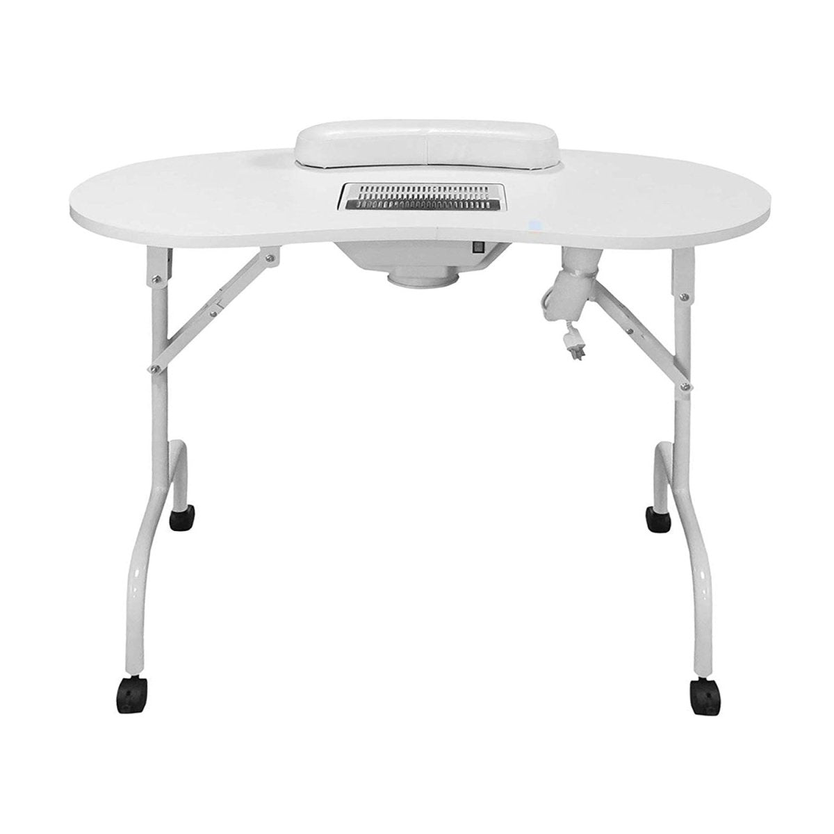 Portable Manicure Table with Built-in Dust Extractor & Carrying Case - Professional Nail Art Station for Home & Salon Use - Perfect for Manicures, Pedicures & Nail Extensions