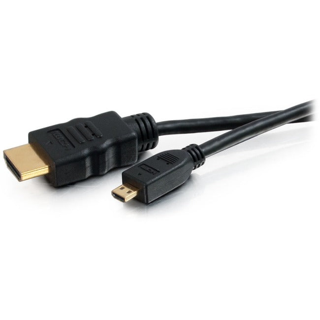 1.5Ft HDMI to HDMI Micro Cable - High-Speed 4K 60Hz Gold-Plated Connectors for Laptop, TV, Monitor - Perfect for Home Theater, Gaming & Office Setup