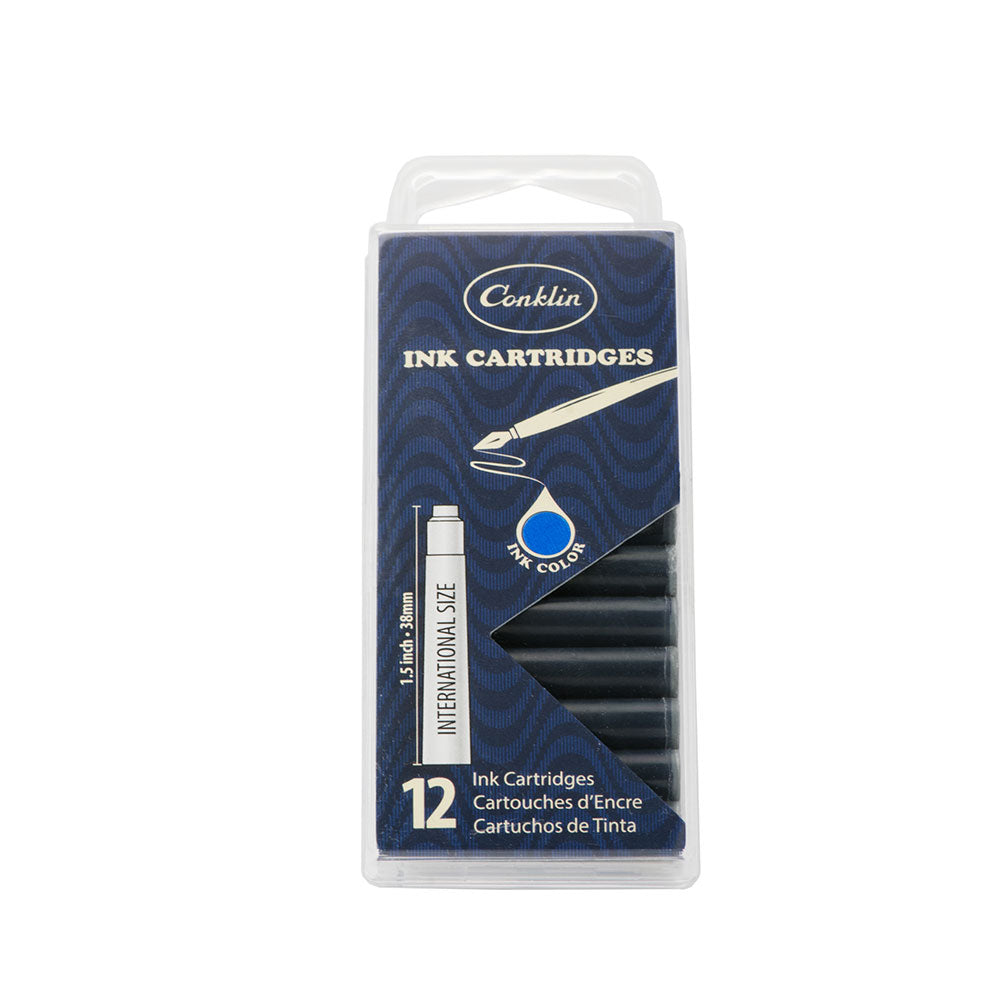 Conklin Ink Cartridges - Premium Refill Cartridges for Fountain Pens - Perfect for Calligraphy, Office Use & Writing Enthusiasts