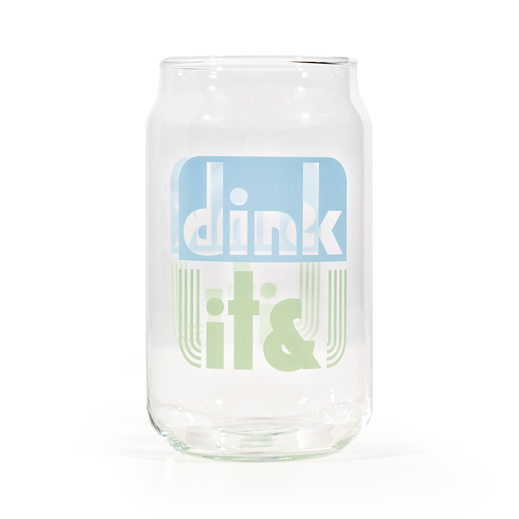 Dink It & Sink It - 16oz Insulated Stainless Steel Beer Can Glass with Lid - Perfect for Chilling Beer, Soda & Cocktails - Great for Parties, BBQs & Game Day Gatherings