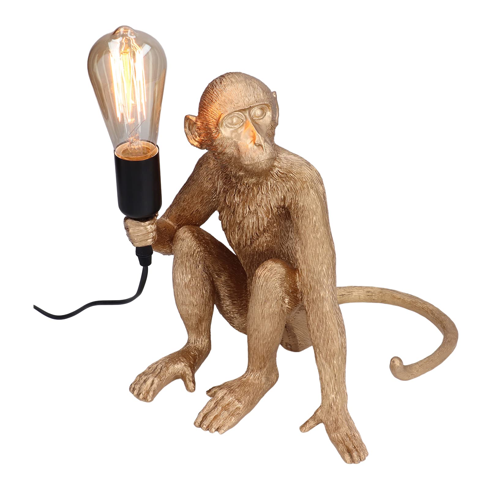 Natural Vivid Style Resin Desk Lamp - Durable & Practical Office Lighting, Baby Room Decor, Library Study Lamp for Home & Workspace