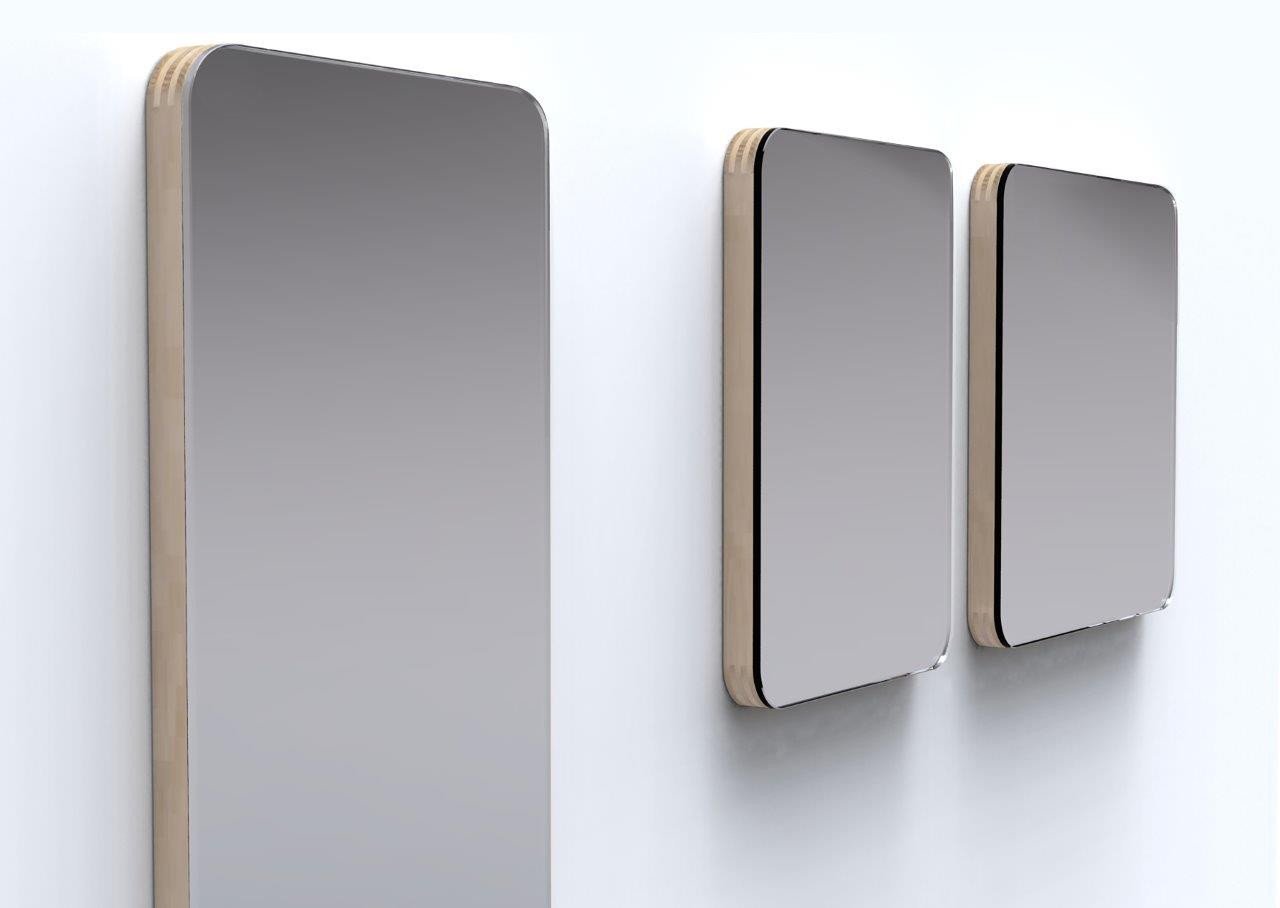 Nissen Gehl Mdd Ak6 14-Inch Wall Mirror – Modern Home Decor for Bathroom, Bedroom & Vanity | Perfect for Makeup, Grooming & Interior Design