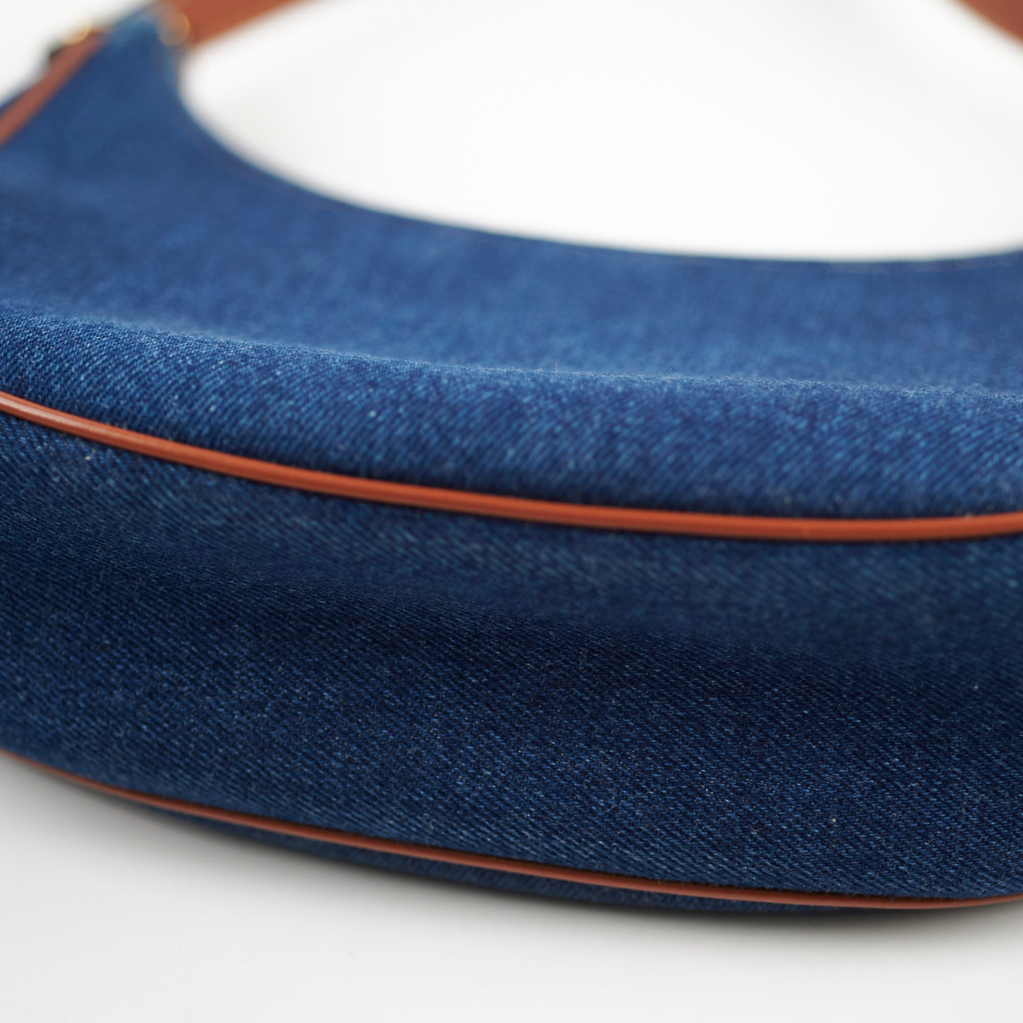 Celine Medium Ava Denim Shoulder Bag for Women | Luxury Designer Handbag | Perfect for Work, Travel & Everyday Use