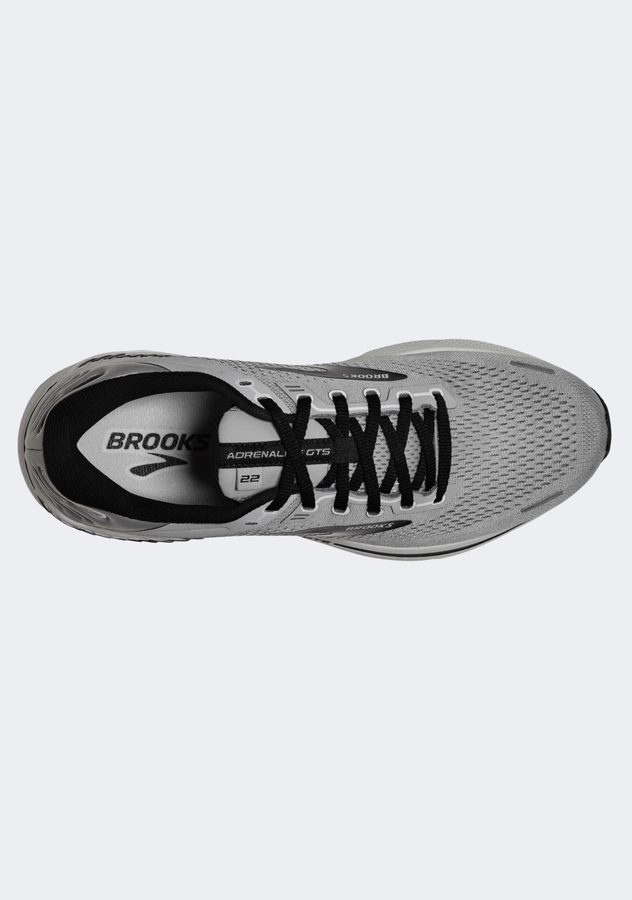 Brooks Men’s Adrenaline GTS 22 Running Shoes - Wide 2E Width for Flat Feet & Overpronation - Perfect for Jogging, Gym Workouts & Daily Walking