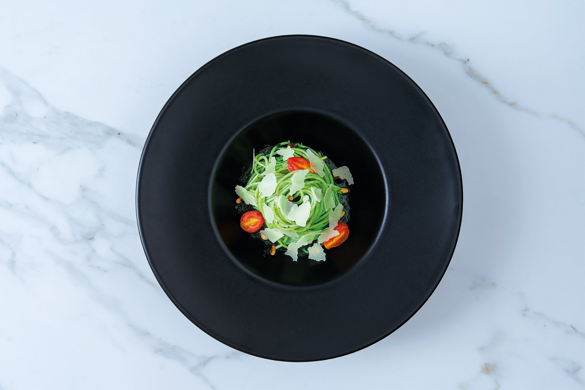 Premium Notte Pasta Plate 28cm (400cc) - Elegant Ceramic Dinnerware for Italian Cuisine, Perfect for Restaurants, Home Dining & Gift Giving
