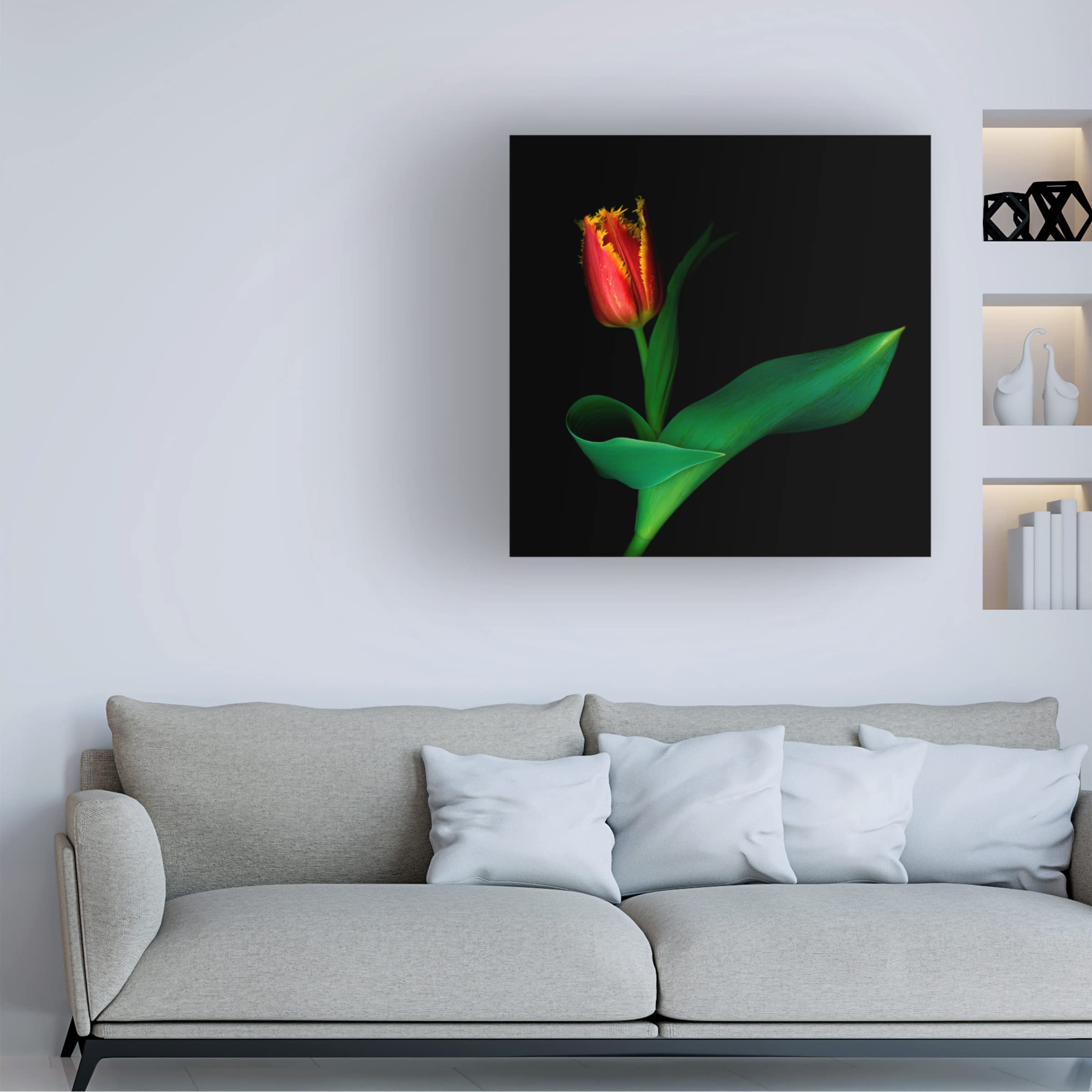 Trademark Fine Art 'Wanna Dance' Canvas Wall Art by Inigo Cia - Modern Abstract Painting for Living Room, Bedroom & Office Decor