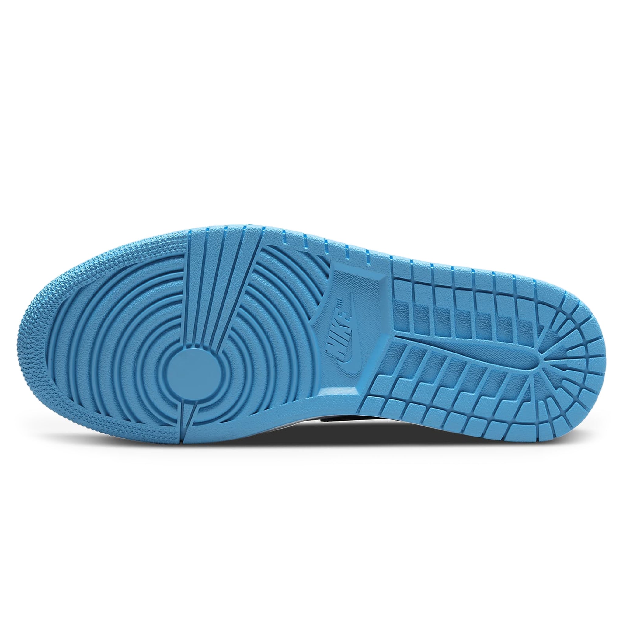 Air Jordan 1 Low Women's Sneakers - Black & Dark Powder Blue Basketball Shoes for Casual Wear & Street Style