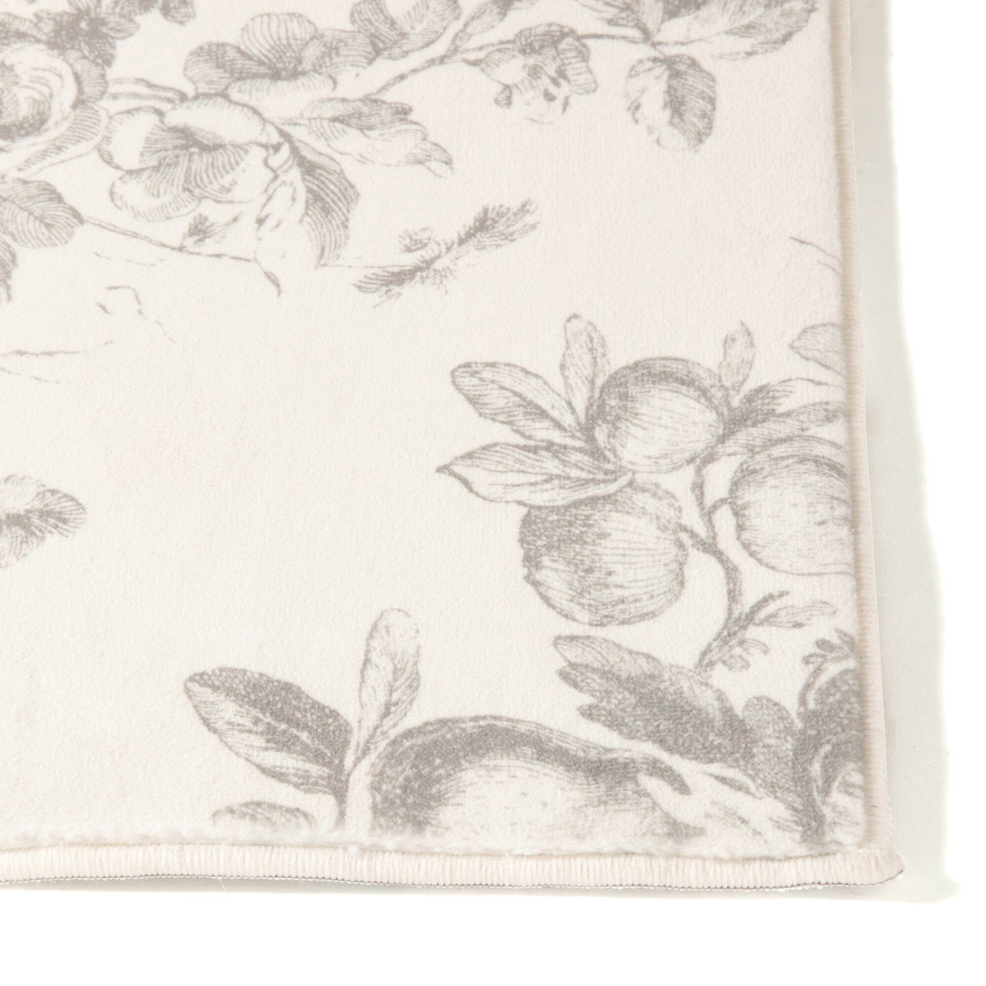 Classic Floral Print Area Rug 55