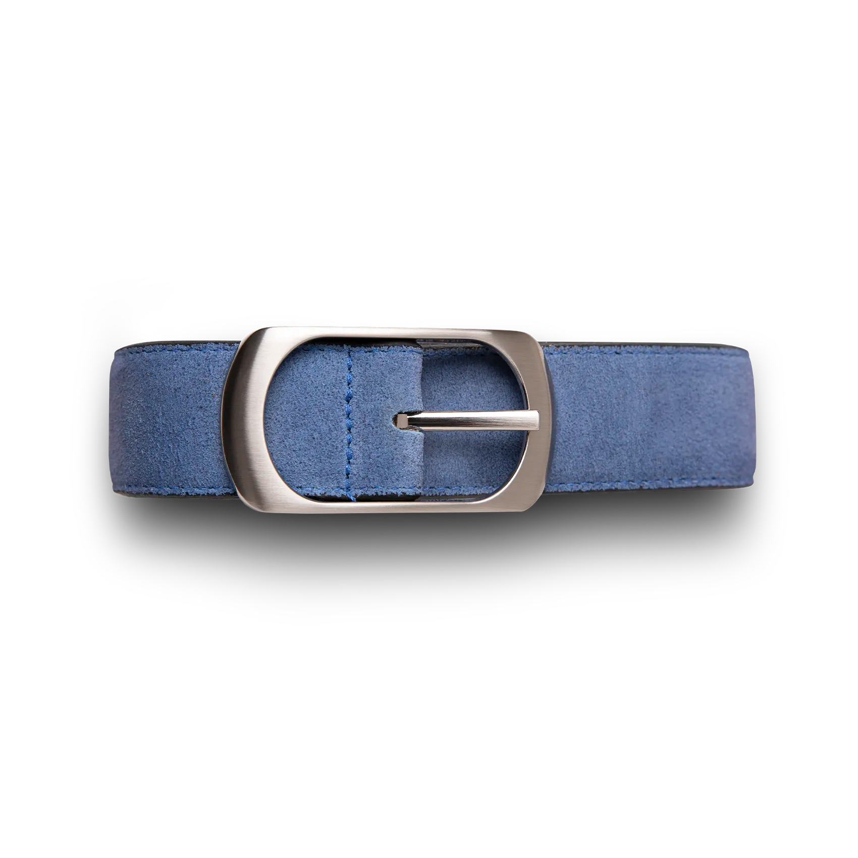 Reversible Leather Belt for Men - 35mm Width (Blue & Brown) - Stylish & Durable for Casual & Business Wear