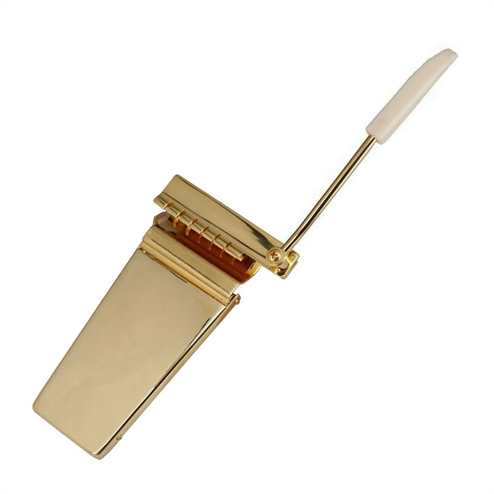Vibrola Vibrato Tremolo Bridge for SG LP Electric Guitar - Gold Finish | Replacement Guitar Bridge Part | Perfect for Rock, Blues & Live Performances
