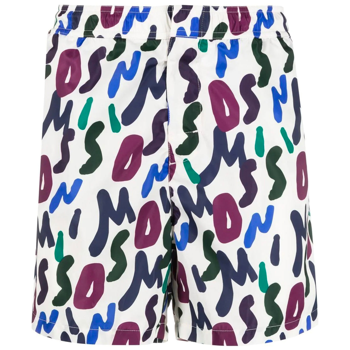 Missoni ZigZag Swim Shorts for Men - Quick-Dry Beach Swimwear with UPF Protection - Perfect for Pool, Vacation & Summer Water Activities