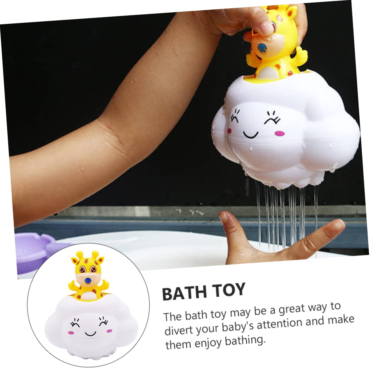 6 Pcs Kids Water Toys - Fun Bath Sprinklers & Swimming Sprayers for Toddlers, Colorful Waterfall Bathing Toys for Pool & Beach Playtime