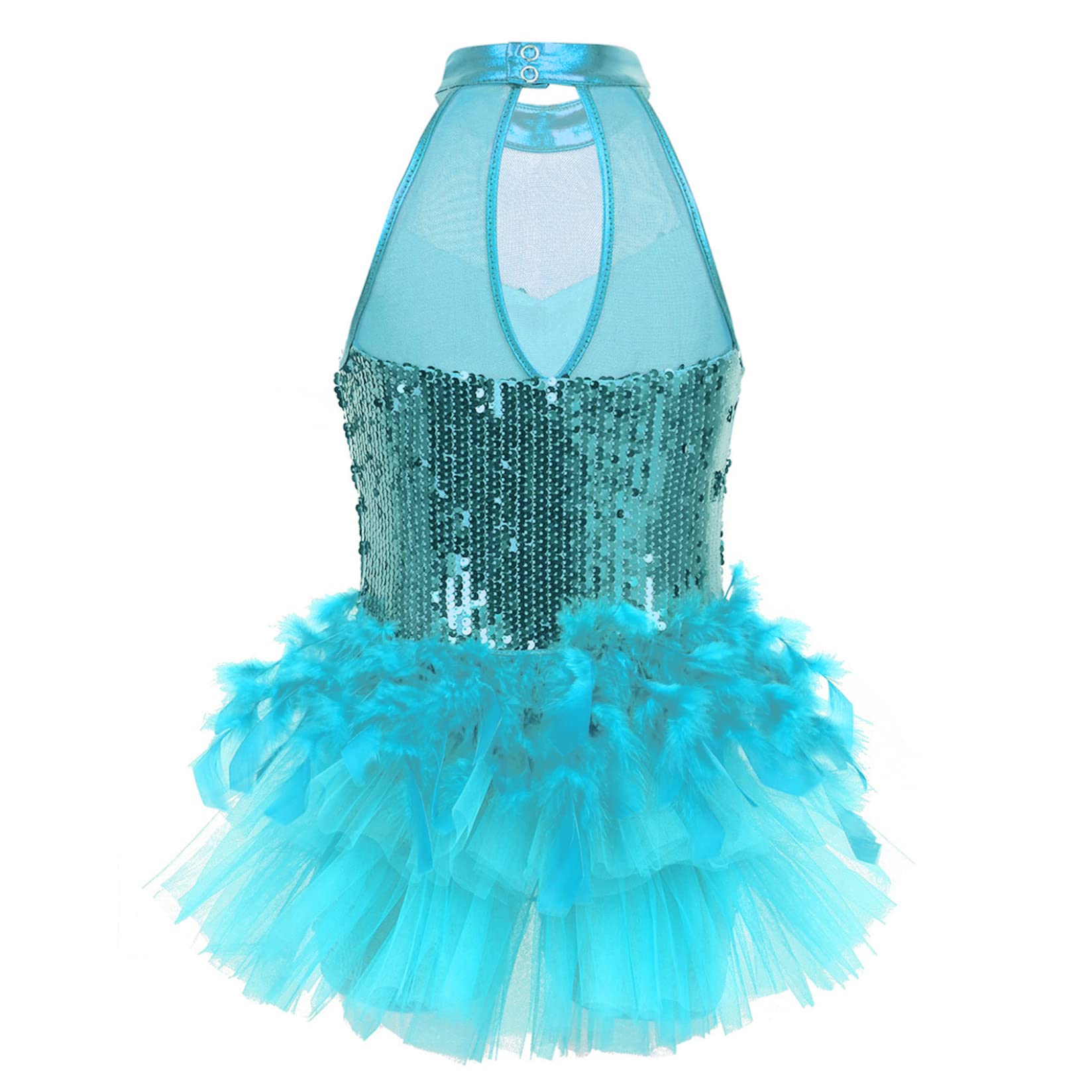 Sparkly Girls Ballet Leotard with Tutu - Kids Dance Costume for Ballet, Jazz, Latin & Street Performance - Perfect for Recitals, Competitions & Dance Classes