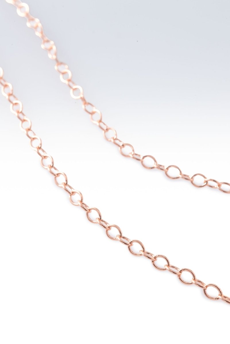 Rose Gold Peace & Hope Necklace with White Zircon & Cultured Freshwater Pearl - Elegant Jewelry for Women, Gift for Her, Perfect for Weddings, Anniversaries & Special Occasions