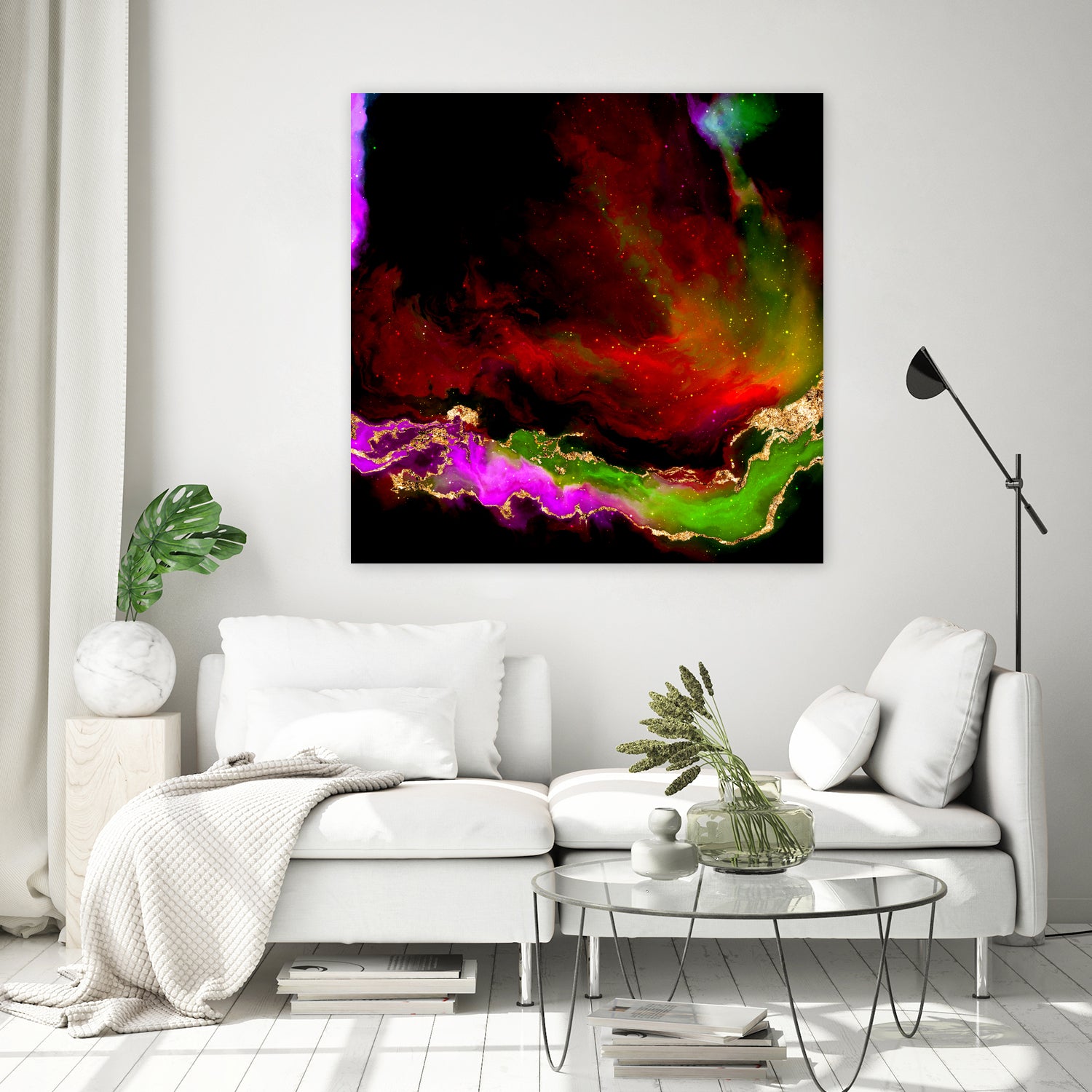 100 Nebulas in Space 120 LED Star Projector - Galaxy Night Light for Bedroom, Nursery & Home Decor | Creates Stunning Cosmic Atmosphere for Relaxation & Sleep