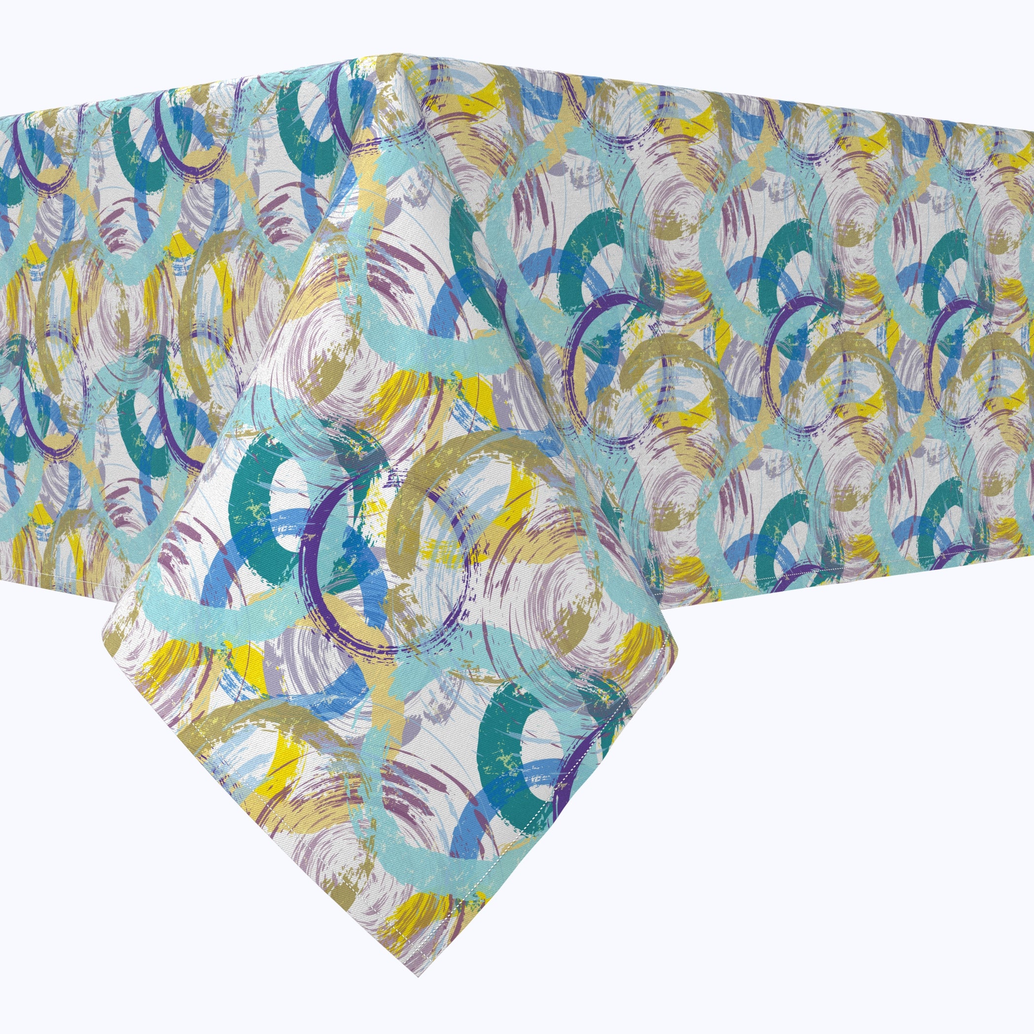 Floral 190 Cotton Rectangles - Soft & Breathable Cotton Fabric for Quilting, Sewing & DIY Crafts - Perfect for Home Decor, Patchwork & Scrapbooking Projects