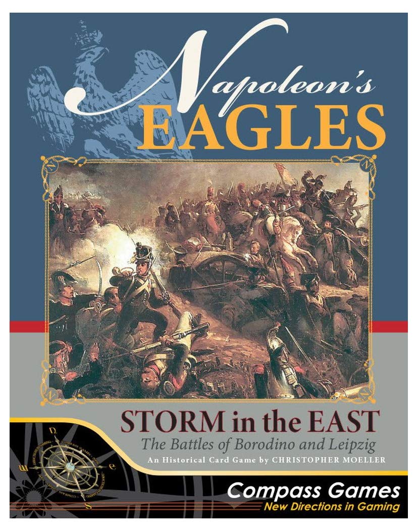 Napoleon's Eagles - Storm in The East Strategy Board Game | Historical War Game for Adults & Teens | Compass Games 1099 | Perfect for Game Nights & Military History Enthusiasts