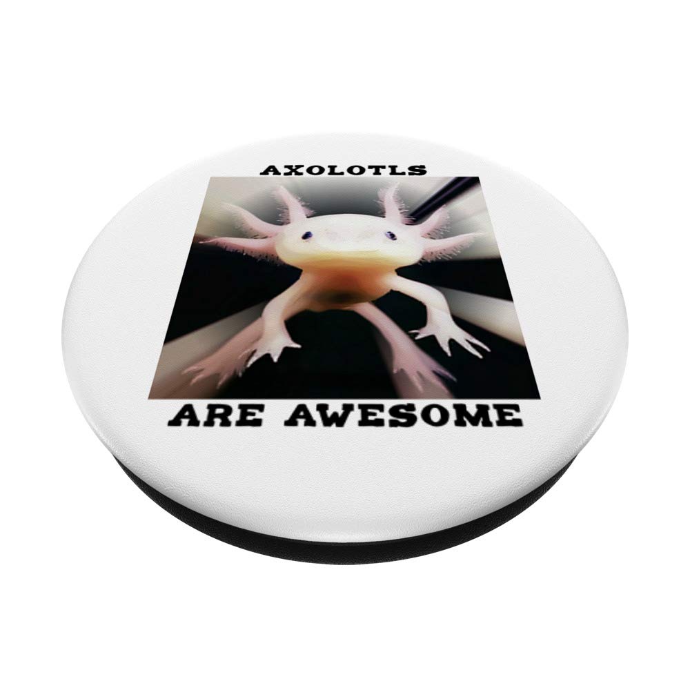 Axie PopSockets PopGrip - Interchangeable Phone Grip & Stand for iPhone, Samsung, Tablets | Perfect for Gaming, Selfies, and Hands-Free Viewing