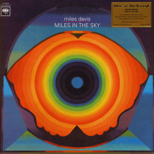Miles Davis - Miles In The Sky Vinyl LP Album (180 Gram Reissue, Mint Condition) - Perfect for Jazz Collectors & Audiophile Listening Sessions