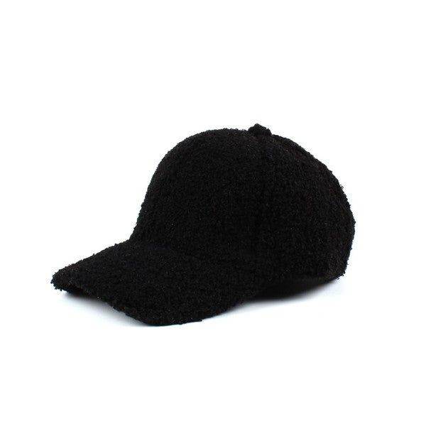 Cozy Boucle Sherpa Teddy Bear Knit Ball Cap - Winter Warm Beanie Hat for Women & Men - Perfect for Outdoor Activities, Hiking, and Cold Weather Fashion