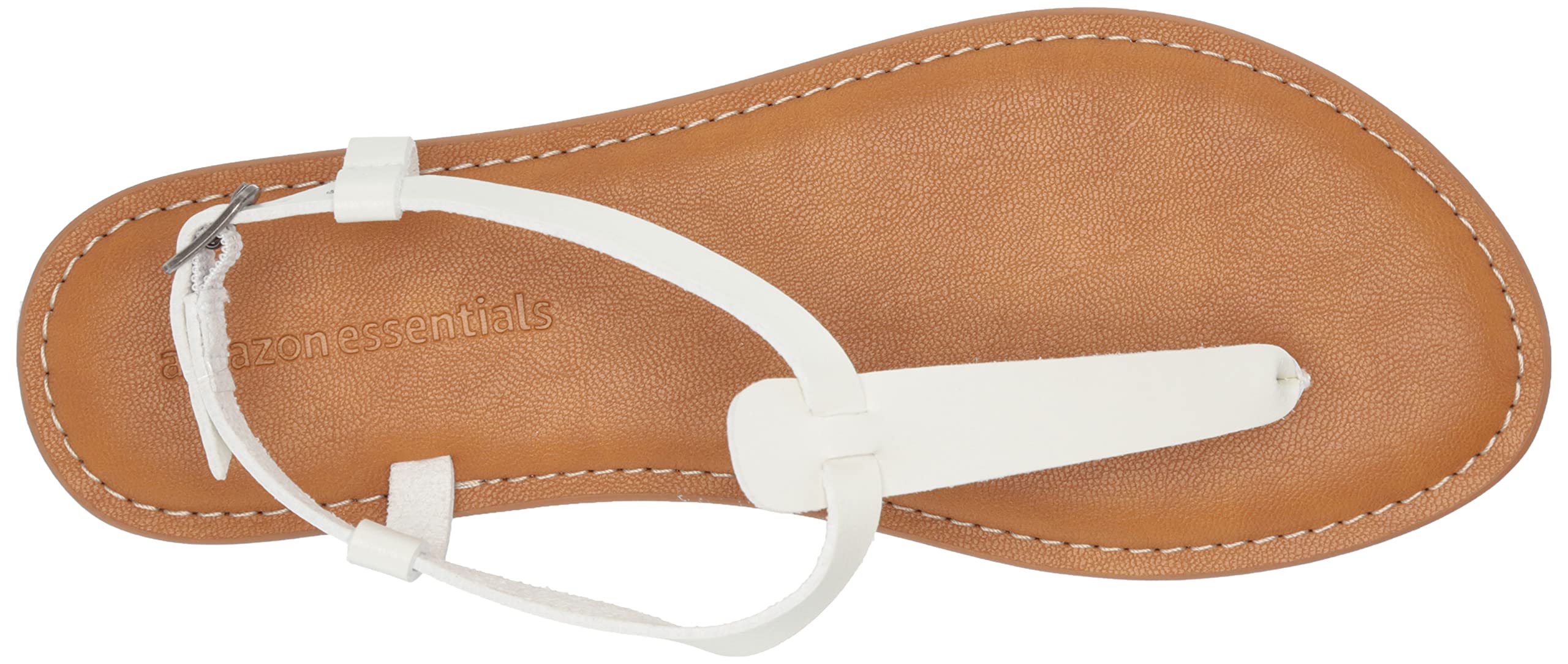 Amazon Essentials Women's Casual Thong Sandal with Ankle Strap - Comfortable Summer Flip Flops for Beach, Pool, and Outdoor Wear