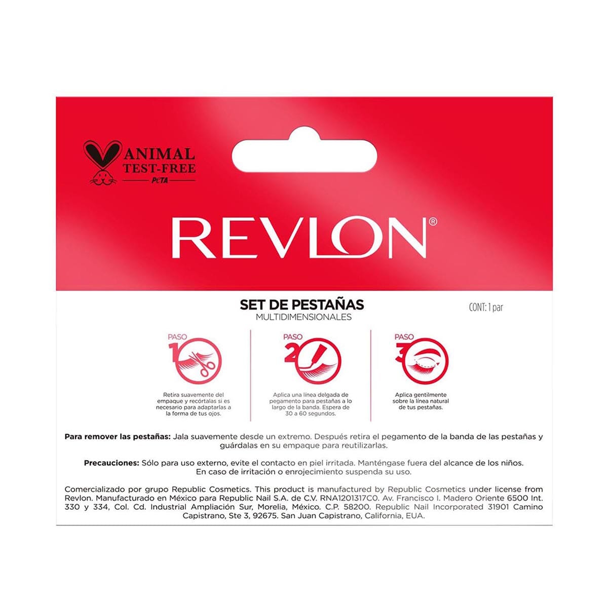 Revlon False Eyelashes - 1 Pair, Style 6 | Natural Look for Parties, Weddings & Special Events | Voluminous & Glamorous Lashes