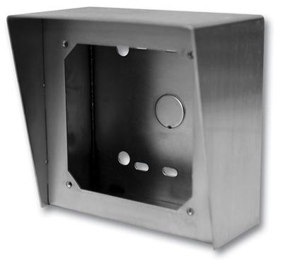 Stainless Steel Surface Mount Box - Weatherproof Electrical Junction Box for Outdoor & Indoor Use - Ideal for Home, Office, and Industrial Wiring Installations