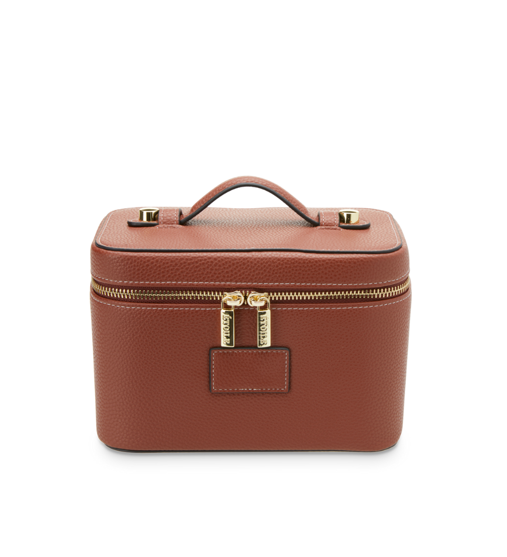 Portable Mini Vanity Case with Mirror - Compact Travel Makeup Organizer for Women | Perfect for Home, Travel, and On-the-Go Touch Ups