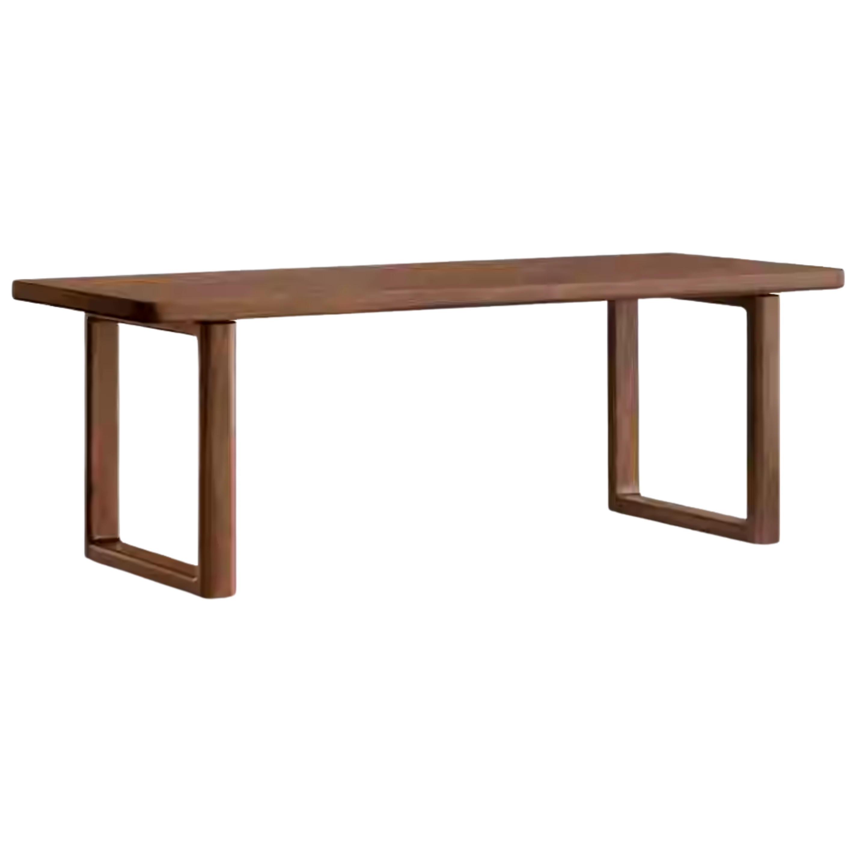 86.6x35.4x29.9 inch / 220x90x76 cm/ Walnut Color / Dining table