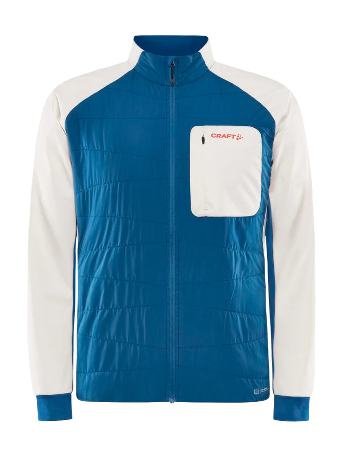Men's Nordic Training Insulated Jacket - Winter Running & Outdoor Workout Jacket for Cold Weather