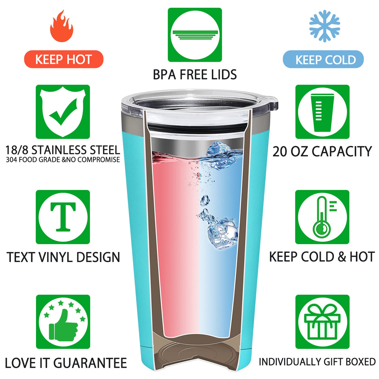 BIRGILT Best Friend Birthday Gifts for Women - Funny 'I'd Shank a B for You' Tumbler Cup - 20oz Insulated Stainless Steel Mug for Female Friends, Coworkers, Sisters, Besties - Perfect for Office, Home, or Travel Use