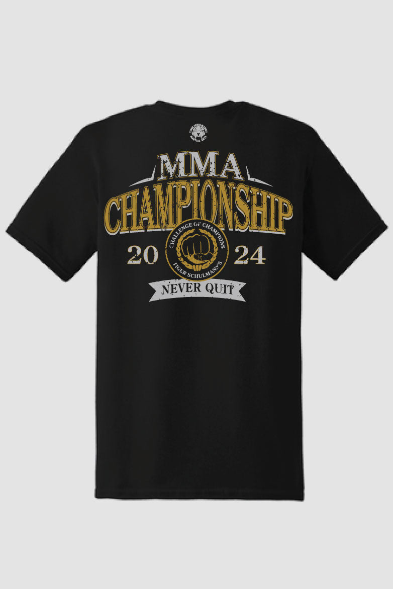 MMA Championship T-Shirt - Premium Fight Training & Gym Apparel for Men & Women - Perfect for UFC Fans, MMA Training, and Casual Wear