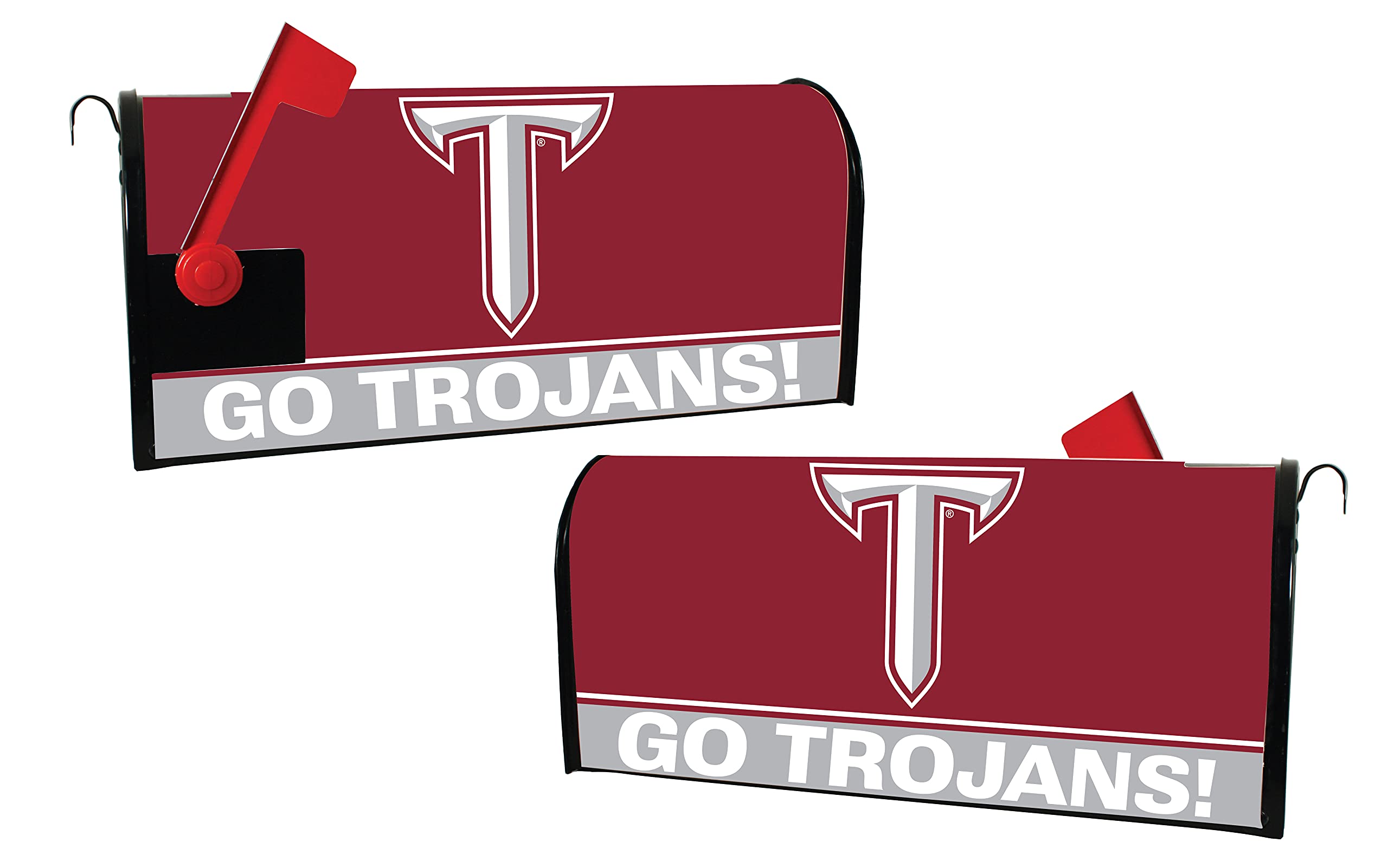 Officially Licensed Troy University Mailbox Cover - Collegiate Design 2021 by R&R Imports | Perfect for Dorm Decor & School Spirit Gifts