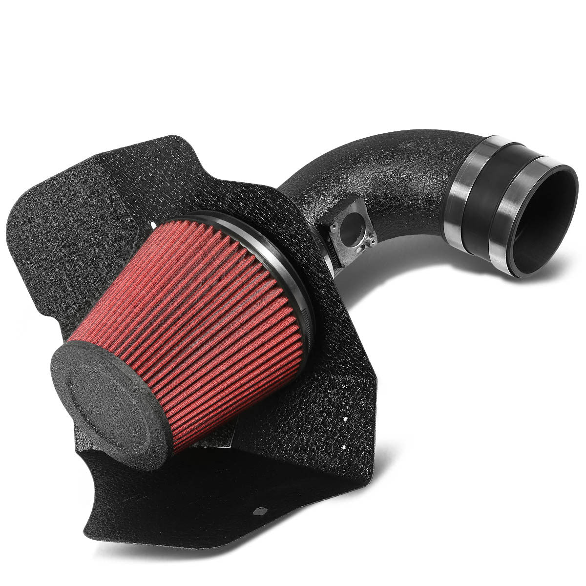 2009-2010 Cadillac CTS 6.2L V8 Performance Cold Air Intake System with Heat Shield & Cone Air Filter - Improves Engine Power & Fuel Efficiency for Street Racing & Daily Driving